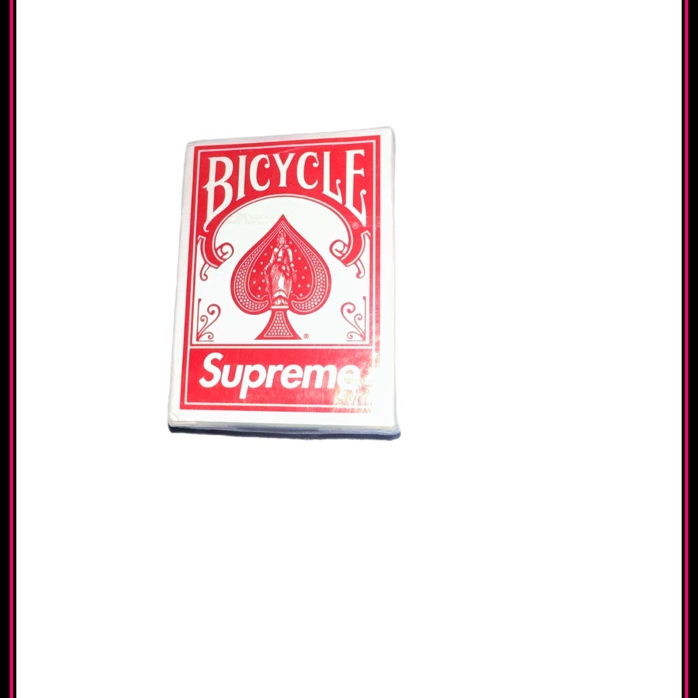 Supreme x Bicycle Mini Playing Cards Deck Red Box